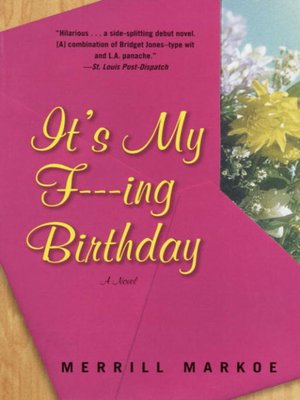 It's My F—ing Birthday - ebook